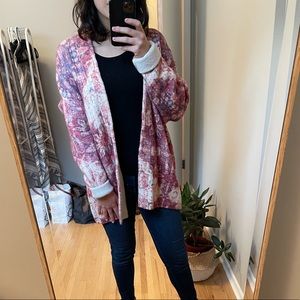 Anthropology oversized cardi used- like new